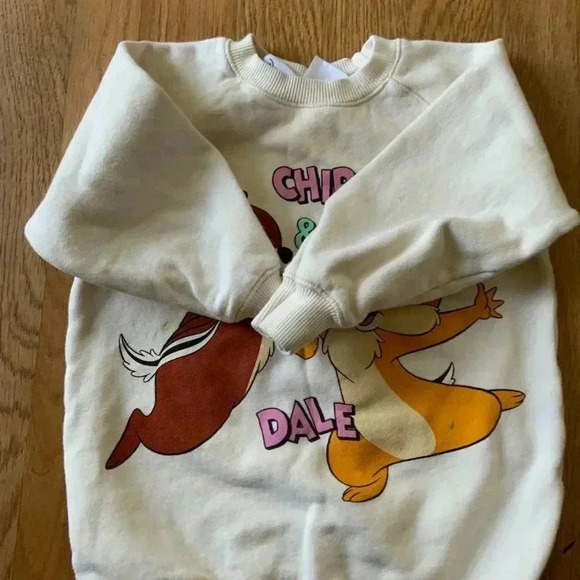 Disney X Zara Chip & Dale kids pullover, size 2-3 years - Picture 5 of 7